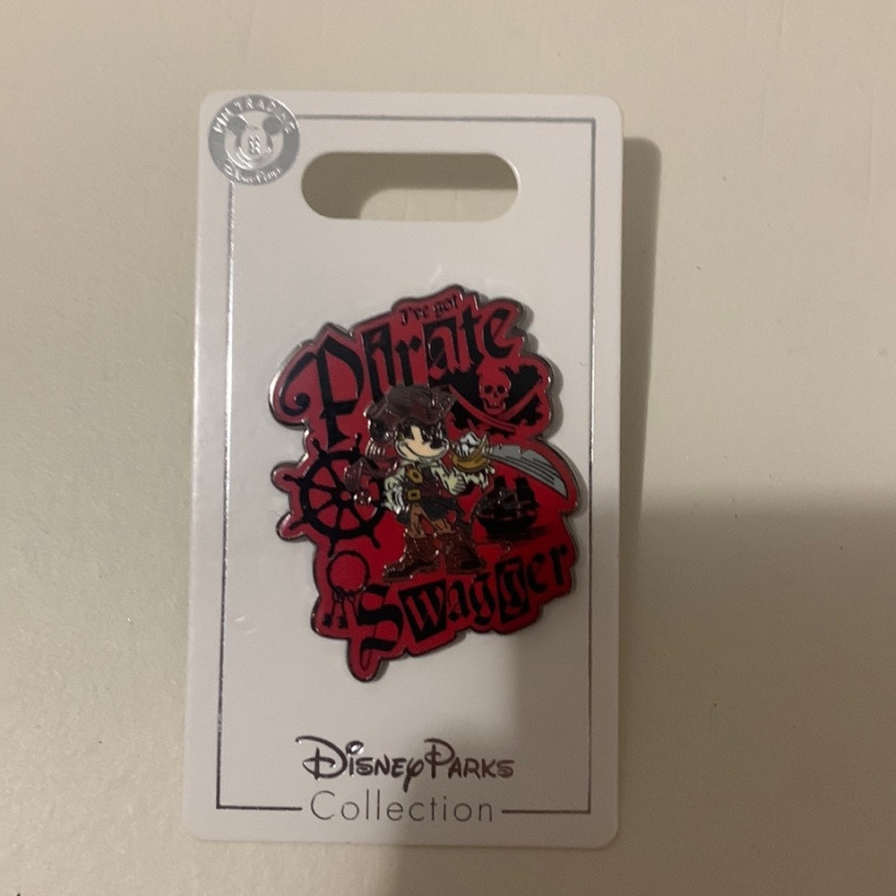 Mikey mouse pin from Disney land
